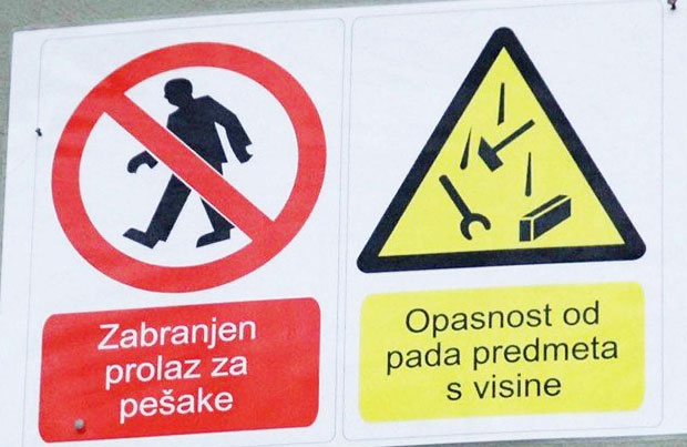 Zgrada Muzičke škole opasna!