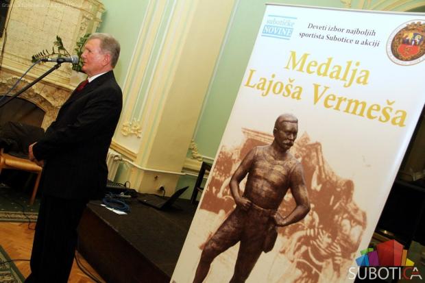 Dodeljene medalje i plakete najboljim sportistima Subotice u akciji "Medalja Lajoša Vermeša"