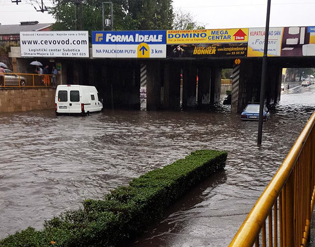Rekordna količina kiše u poslednjih 5 godina poplavila grad