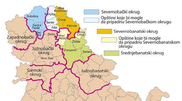 Mađarske stranke prekrajaju mape
