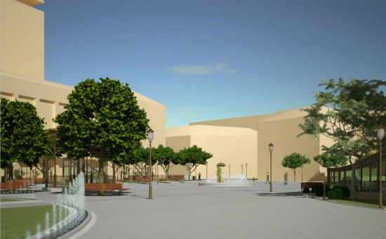 Manifestacioni trg Subotica - Idejno rešenje