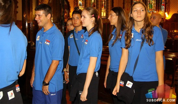 Prijem za juniorke Srbije i učesnike Kursa FIVB
