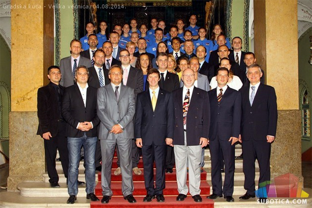 Prijem za juniorke Srbije i učesnike Kursa FIVB