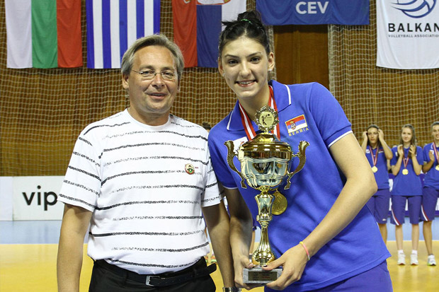 Odbojkašice Srbije juniorske prvakinje Balkana za 2014. godinu