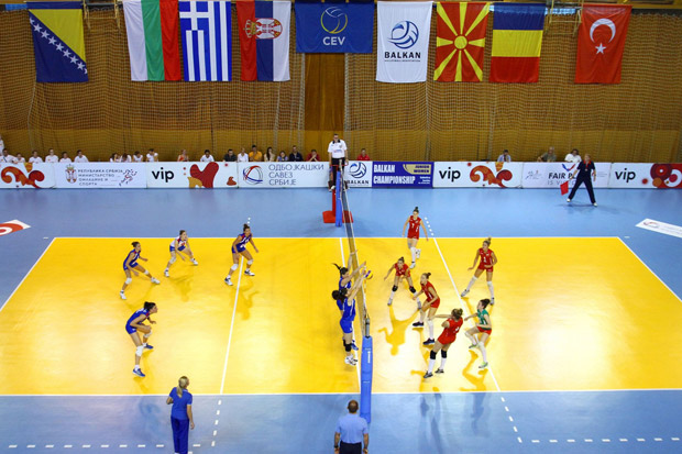Odbojkašice Srbije juniorske prvakinje Balkana za 2014. godinu