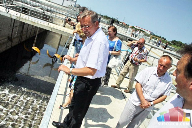 Gradonačelnik obišao JKP "Vodovod i kanalizacija" i prečistač