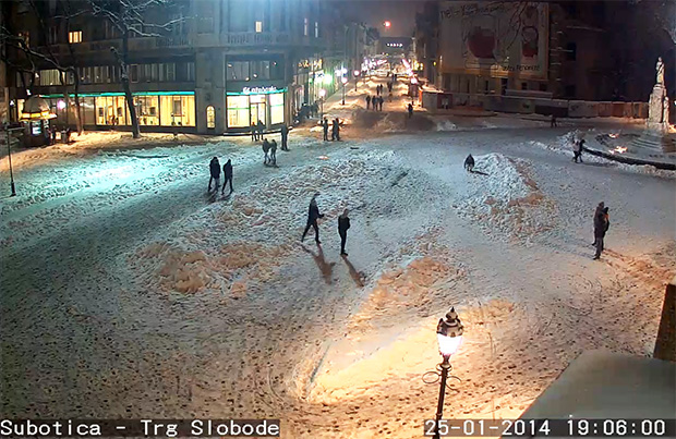 Grad prohodan, ali je kretanje otežano