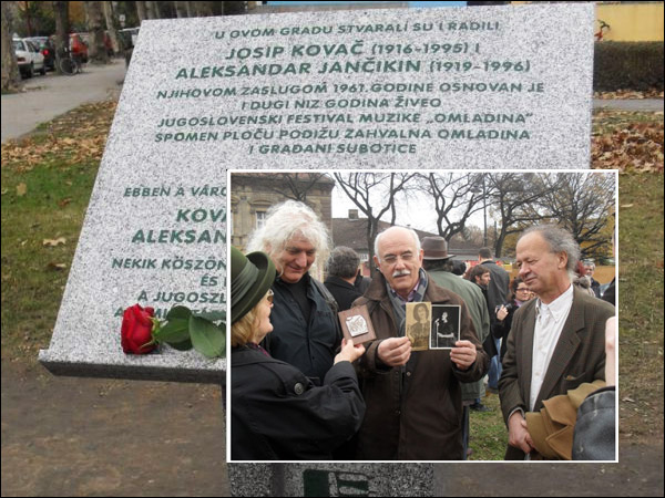 Otkriven spomenik osnivačima “Omladine” Otkriven spomenik osnivačima “Omladine”