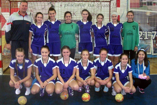 Završena polusezona rukometnog prvenstva Vojvodine za pionirke