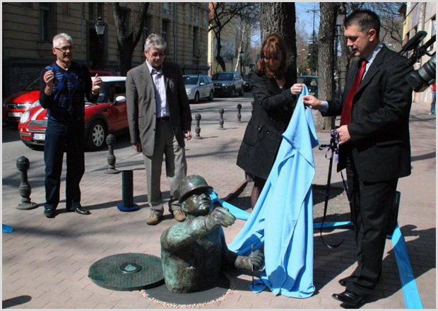 Skulptura Vodoinstalater Subotica
