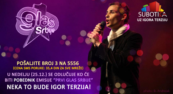 Igor Terzija - Prvi glas Srbije - Superfinale Igor Terzija - Prvi glas Srbije - Superfinale