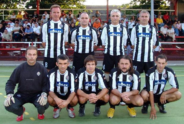 Čaba izvodi početni udarac na sutrašnjoj fudbalskoj utakmici Spartak - Partizan