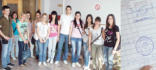 Studenti ekonomskog fakulteta u Subotici