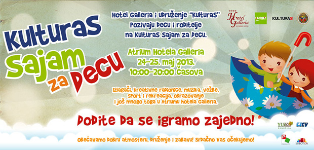 Kulturas - Sajam za decu Subotica Kulturas - Sajam za decu Subotica