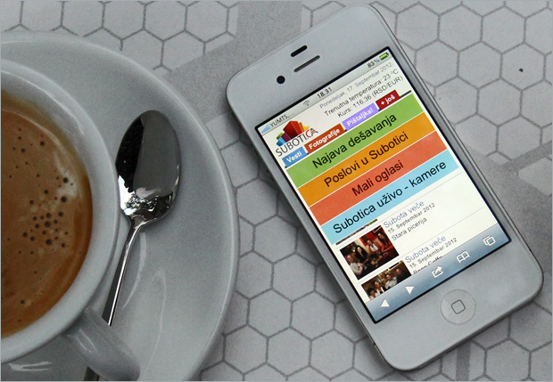 Mobilna verzija Subotica.com - najposećenijeg sajta u Subotici