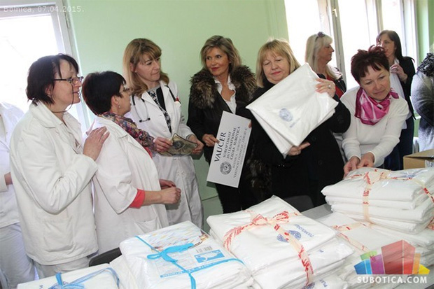 Donacija za odeljenja pulmologije i rehabilitacije Opšte bolnice u Subotici