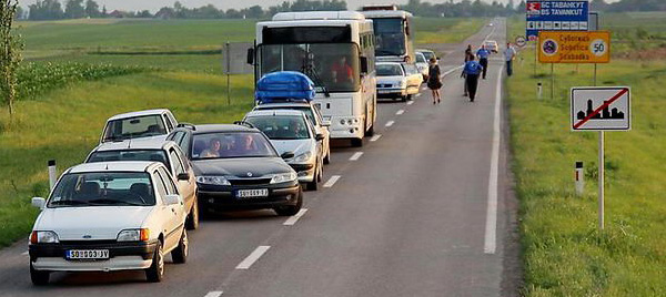 Blokada puteva u Subotici Blokada puteva u Subotici