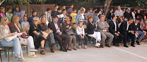 Tereni u Osnovnoj školi 