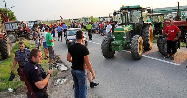 Blokada puteva u Subotici Blokada puteva u Subotici