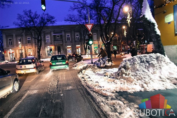 Stanje u Subotici nakon snežnih padavina