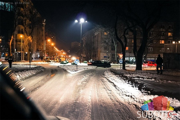 Stanje u Subotici nakon snežnih padavina