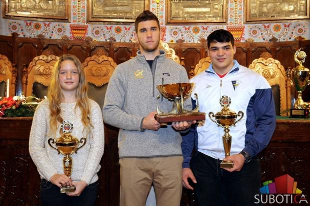 Dodeljene nagrade najboljim sportistima Subotice u 2014. godini