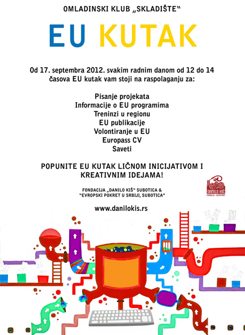 Eu Kutak - Omladinski klub Skladište Subotica Eu Kutak - Omladinski klub Skladište Subotica