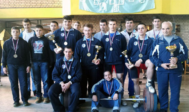 Odlični rezultati dizača tegova Spartaka na turniru rekordera Vojvodine