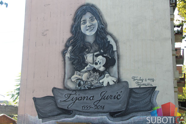 Završen mural u znak sećanja na Tijanu Jurić