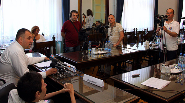 Uskoro rampa za invalide kod zgrade ZZJZ