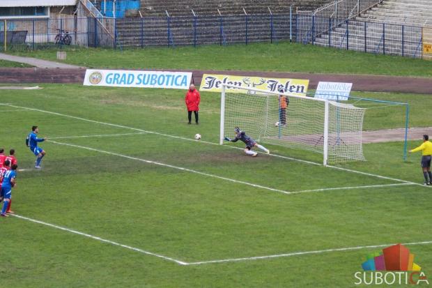 Minimalna pobeda fudbalera Spartaka protiv Radničkog iz Niša (1:0)