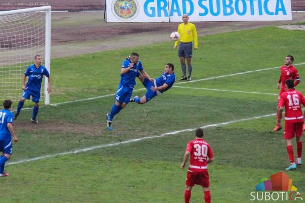 Minimalna pobeda fudbalera Spartaka protiv Radničkog iz Niša (1:0)