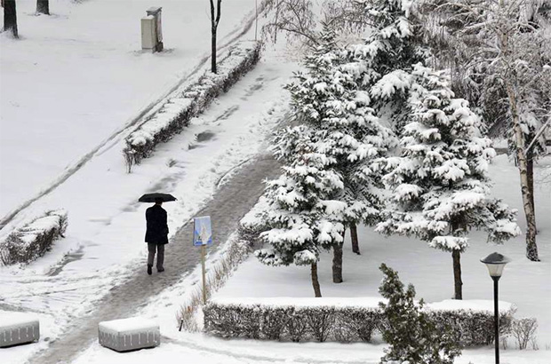 Martovski sneg usporio saobraćaj