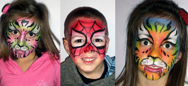 Face painting za decu u hotelu Galleria