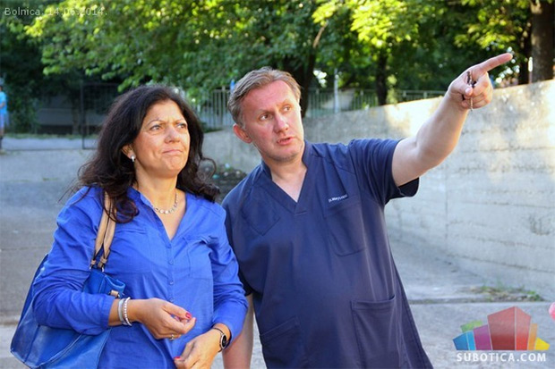 Požar u subotičkoj bolnici