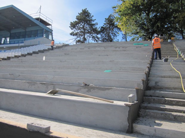 Završena prva faza rekonstrukcije Gradskog stadiona