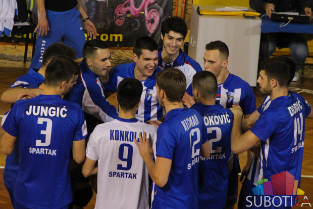 Odbojkaši Spartaka savladali ekipu iz Kosovske Mitrovice (3:0)
