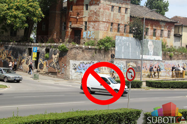 Novi režim saobraćaja na raskrsnici ulica Bose Milićević i Maksima Gorkog