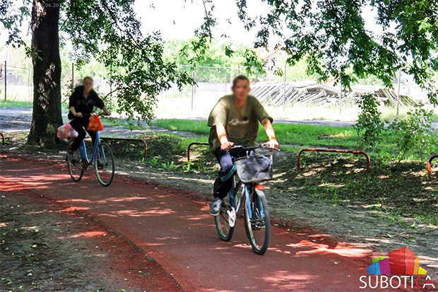 Zabranjeno za bicikle na trim stazi u Dudovoj šumi