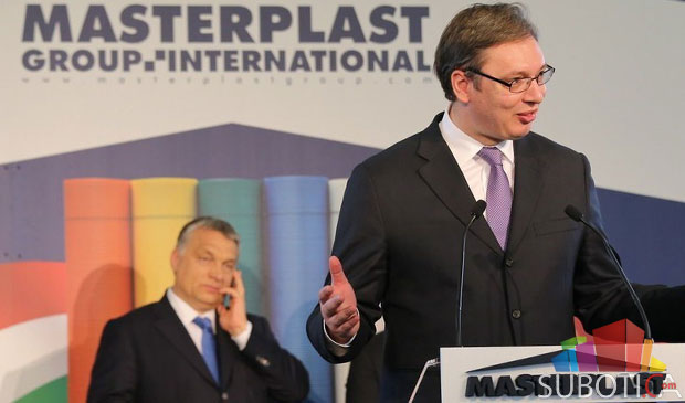 Vučić i Orban otvorili proizvodni pogon u Masterplastu