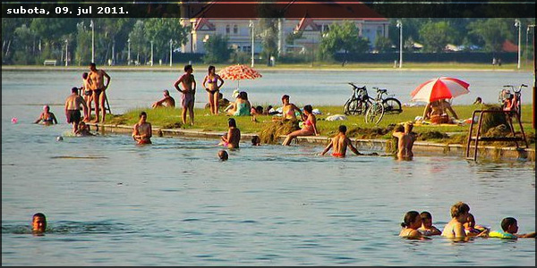 Jezero Palić - kupanje u Paliću