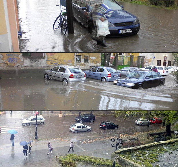 Nevreme u Subotici izazvalo kolaps