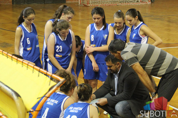 Borbene košarkašice Spartaka pružile veliki otpor Vojvodini