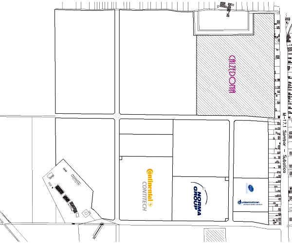 Fabrika Calcedonia Subotica - Dunkermotoren, Norma Group, Continental: Slobodna zona Mali Bajmok Fabrika Calcedonia Subotica - Dunkermotoren, Norma Group, Continental: Slobodna zona Mali Bajmok