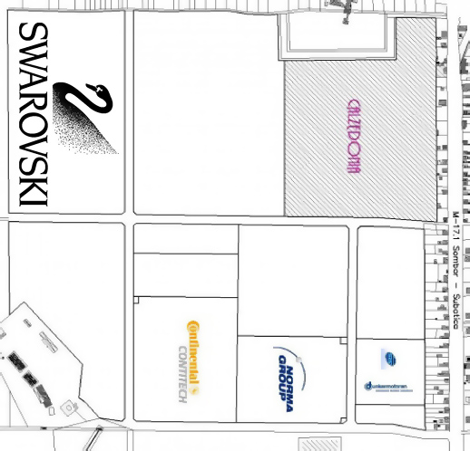 Lokacija: fabrika Svarovski u Slobodnoj zoni Mali Bajmok u Subotici Lokacija: fabrika Svarovski u Slobodnoj zoni Mali Bajmok u Subotici