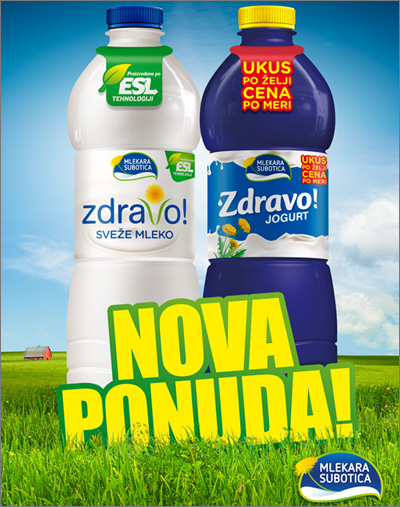 Mleko i Jogurt - Mlekara Subotica