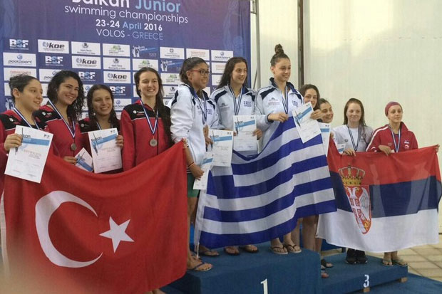 Četiri medalje Spartakovih plivača na Balkanskom prvenstvu u Grčkoj