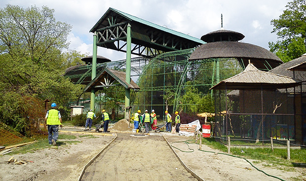 Izgradnja kanalizacije u ZOO vrtu