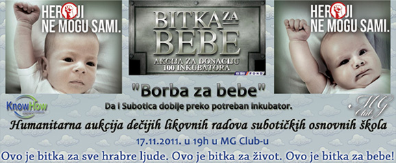 Bitka za bebe - Subotica