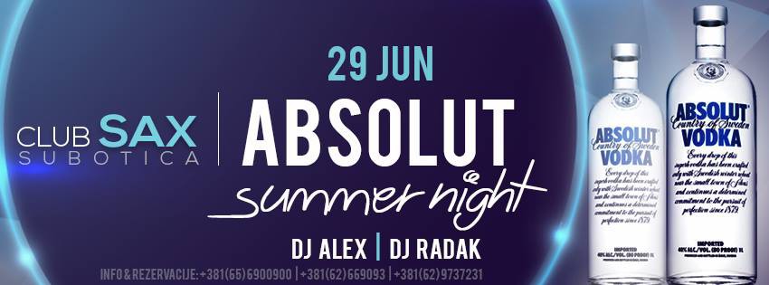 Absolut summer night